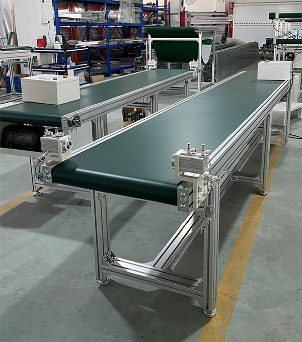 磨砂啞光PVC皮帶輸送機流水線