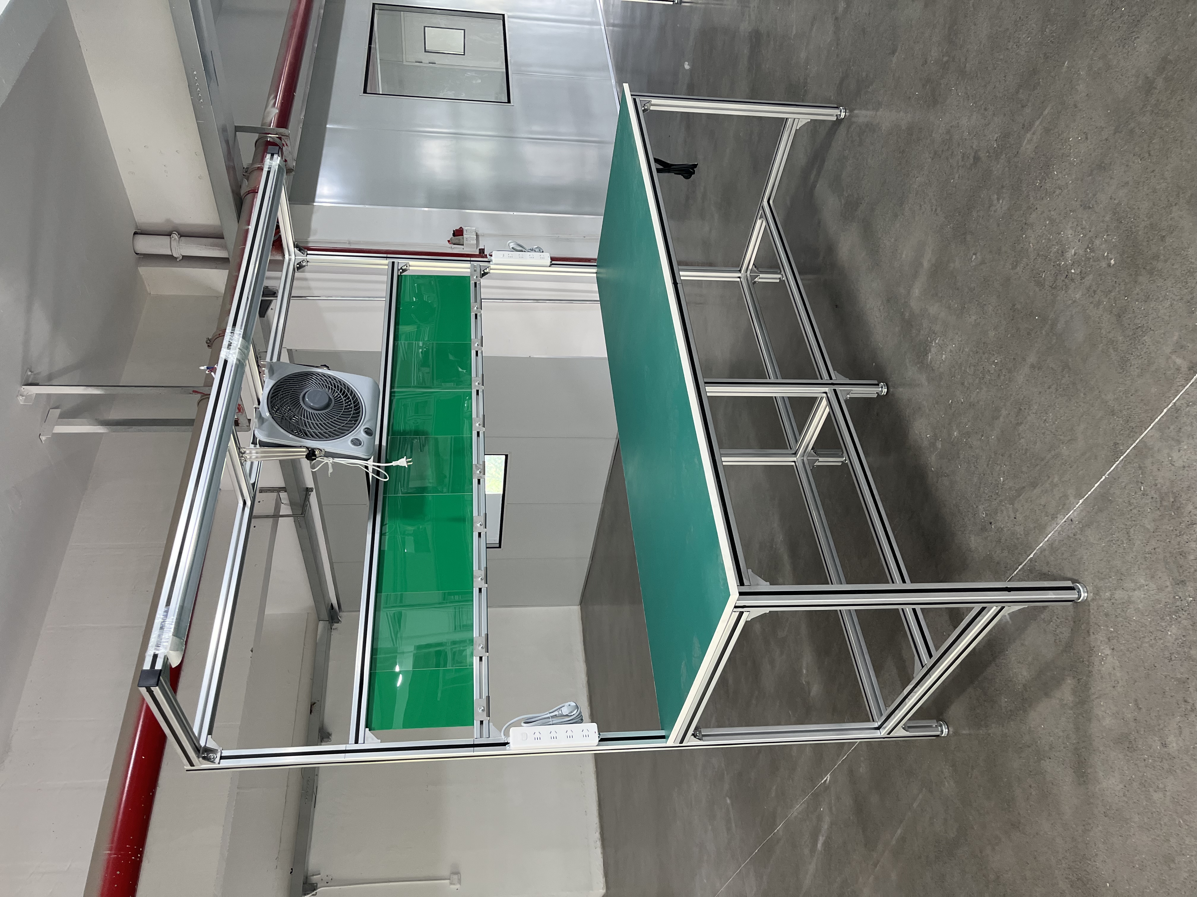 鋁型材工作臺流水線