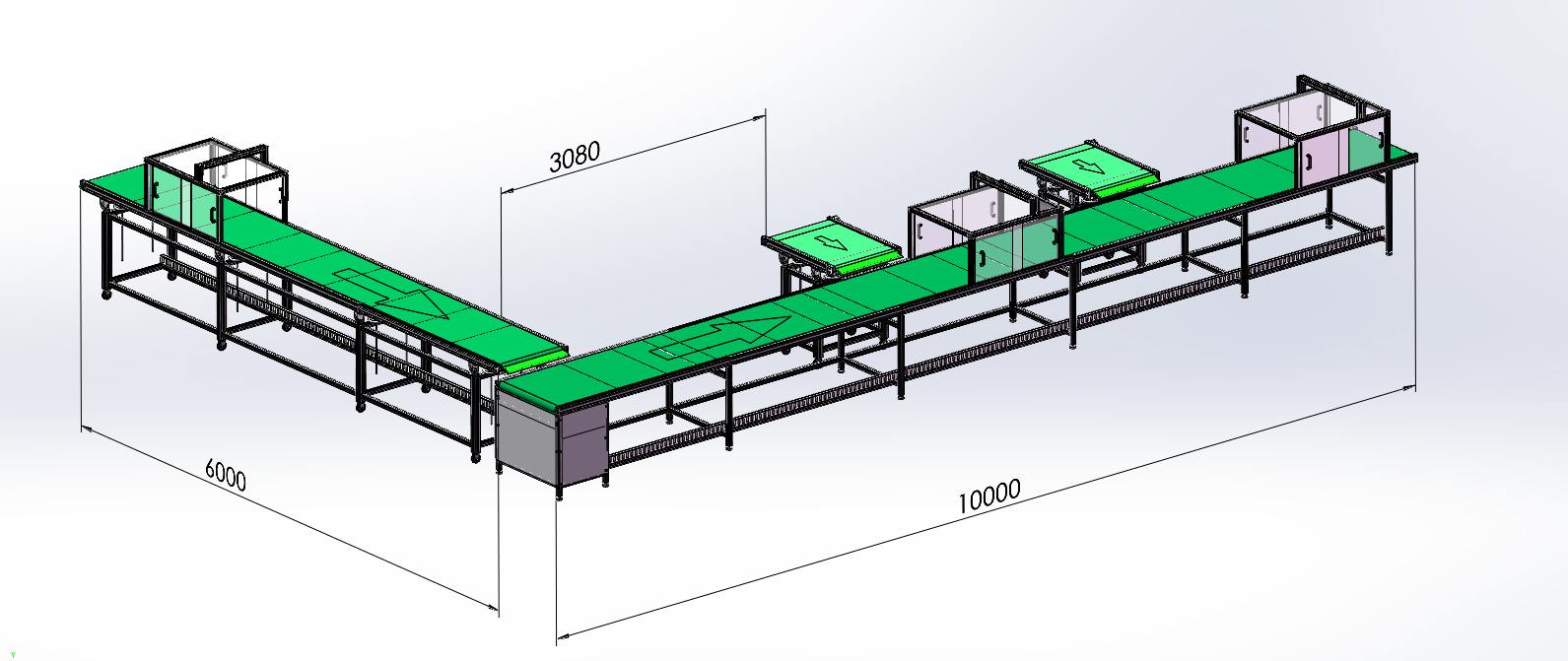 16米流水線輸送機